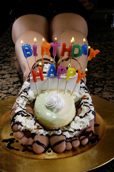 birthday footjob